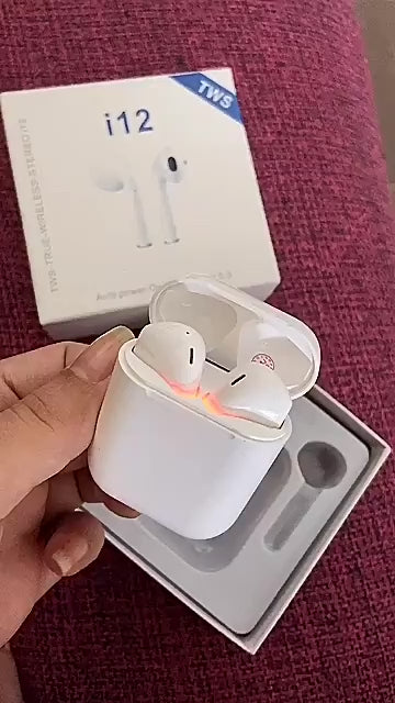 Reloj Inteligente Y68 D20 Pro + Audifonos Bluetooth I12